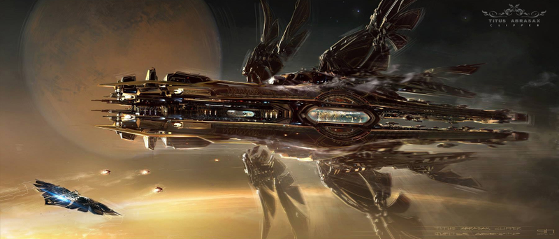 Illustration for article titled The concept art of Jupiter Ascending is glorious eye candy